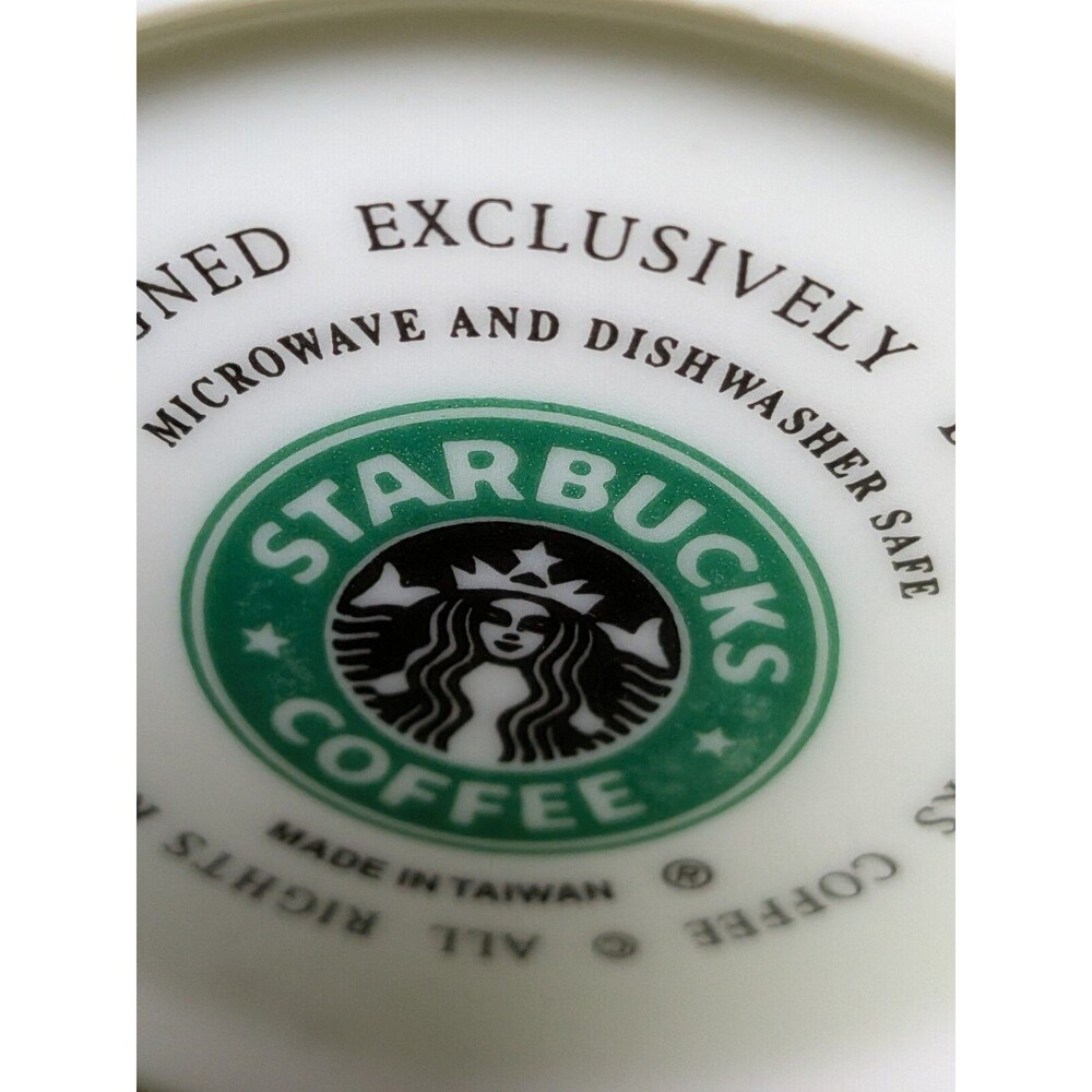 Starbucks Coffee Sulawesi Indonesia Tribal Stamp Large Mug Tiki Monkey Rare - Picture 6 of 8
